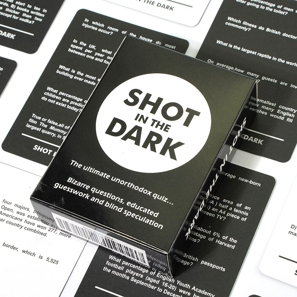 Shot in the Dark Card Game Shot in the Dark Card Game